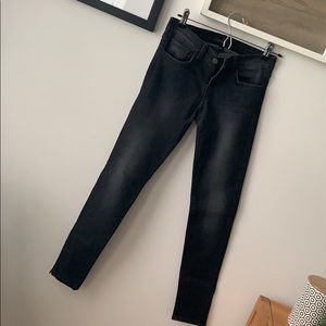 Flying Monkey Grey Wash Skinny Jeans